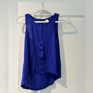 Blue top, size 2 from H&M